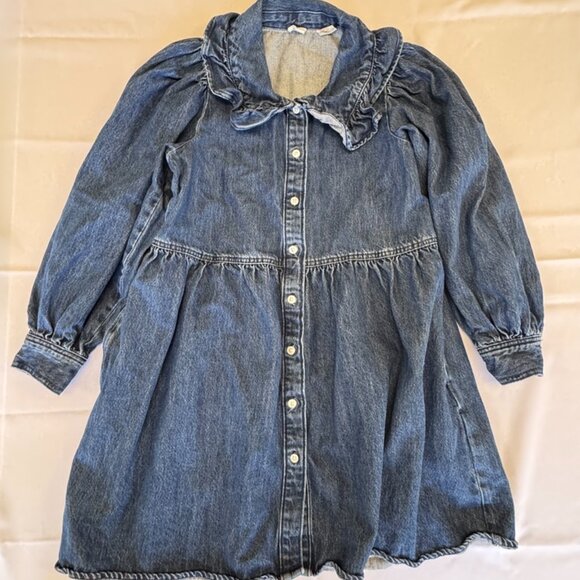 Levi's Mira Denim Jean Dress Size S - Picture 4 of 16